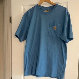 Carhartt Men’s Light Blue Pocket Tee